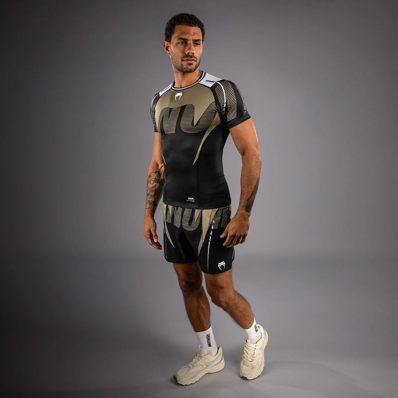 Rashguard pentru bărbați Venum Adrenaline Rashguard black/sand 2