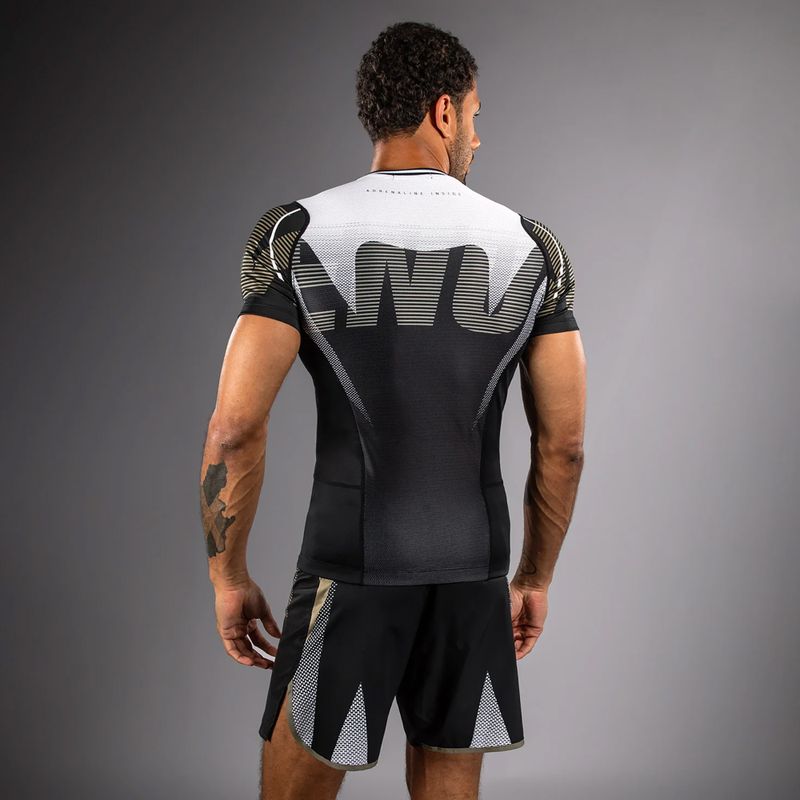 Rashguard pentru bărbați Venum Adrenaline Rashguard black/sand 3