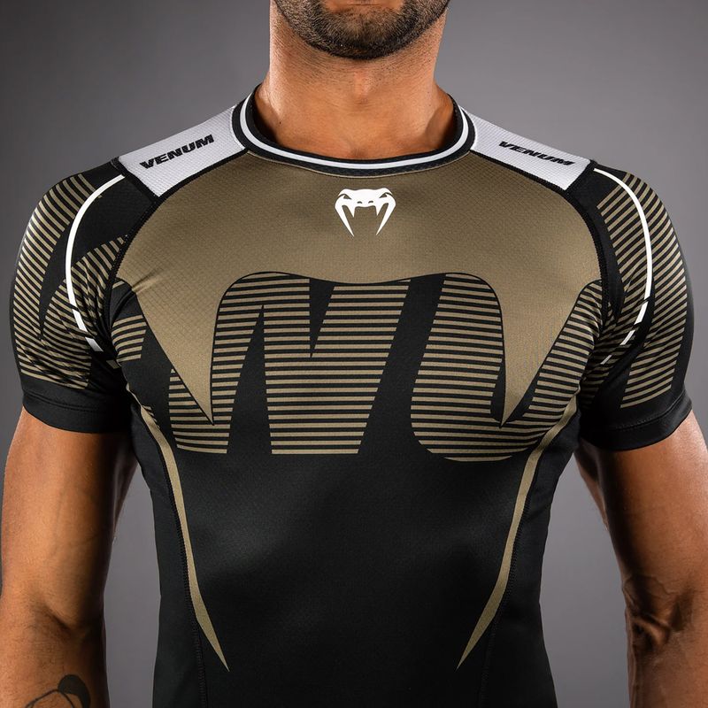 Rashguard pentru bărbați Venum Adrenaline Rashguard black/sand 5