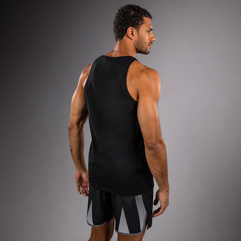 Tricou pentru bărbați Venum Adrenaline black/silver grey 2