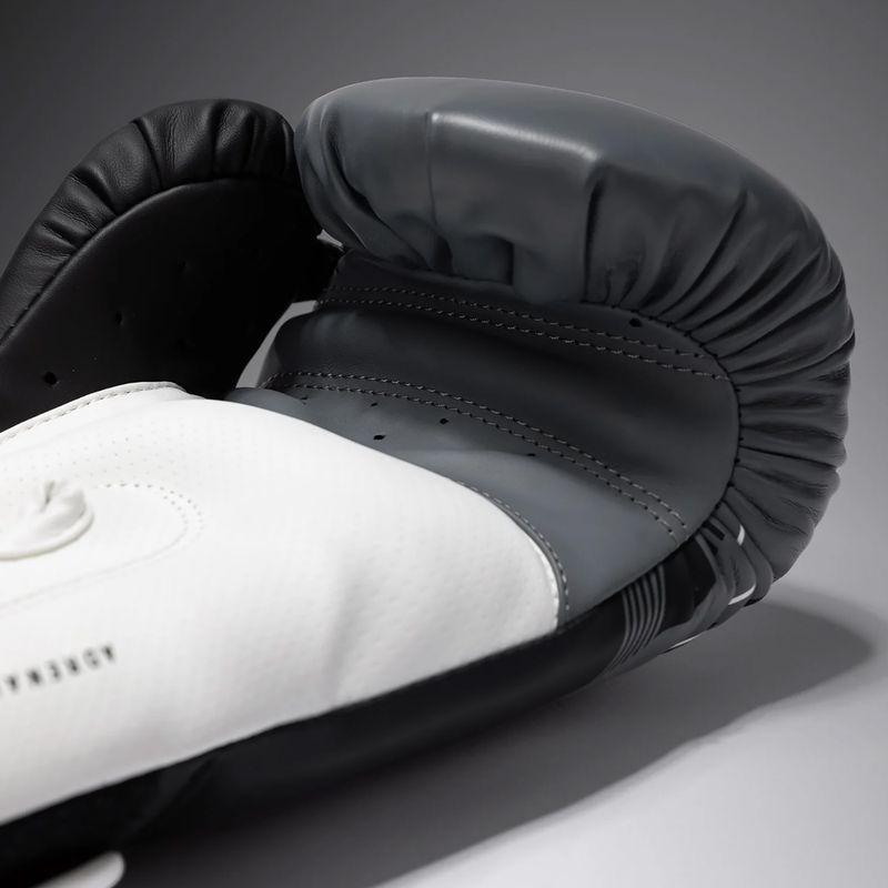 Mănuși de box Venum Adrenaline Boxing black/silver grey 3