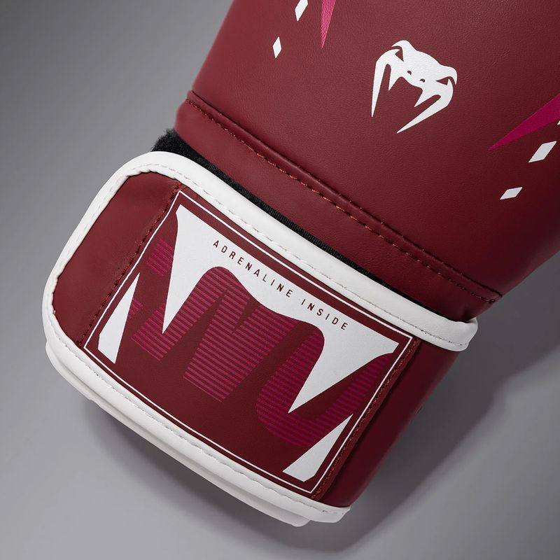 Mănuși de box Venum Adrenaline Boxing burgundy/pink 4