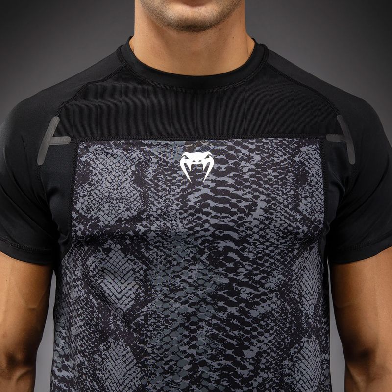Tricou pentru bărbați Venum G-Fit Scales Dry-Tech black/charcoal grey 4