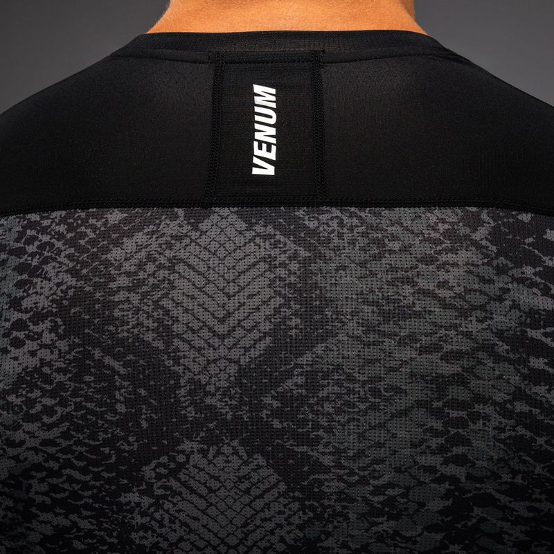 Rashguard longsleeve pentru bărbați Venum G-Fit Scales Rashguard black/charcoal grey 5