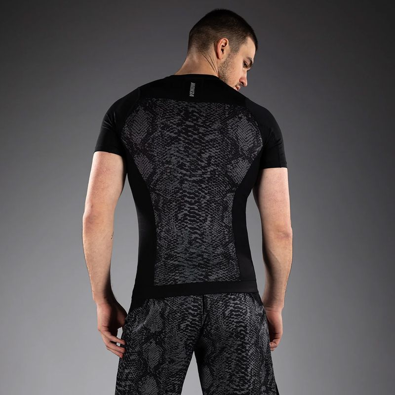 Rashguard pentru bărbați Venum G-Fit Scales Rashguard black/charcoal grey 2
