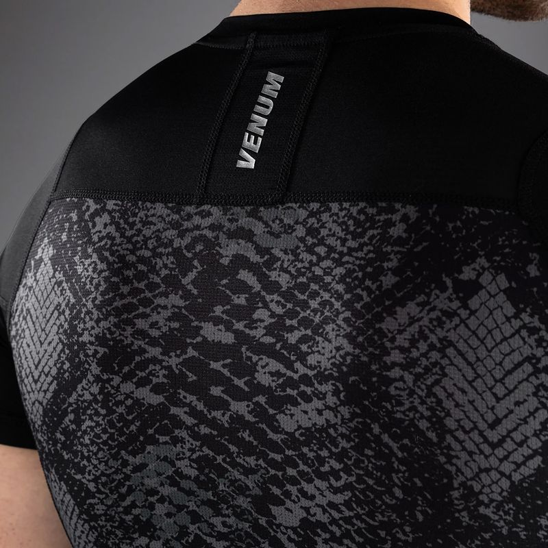 Rashguard pentru bărbați Venum G-Fit Scales Rashguard black/charcoal grey 6