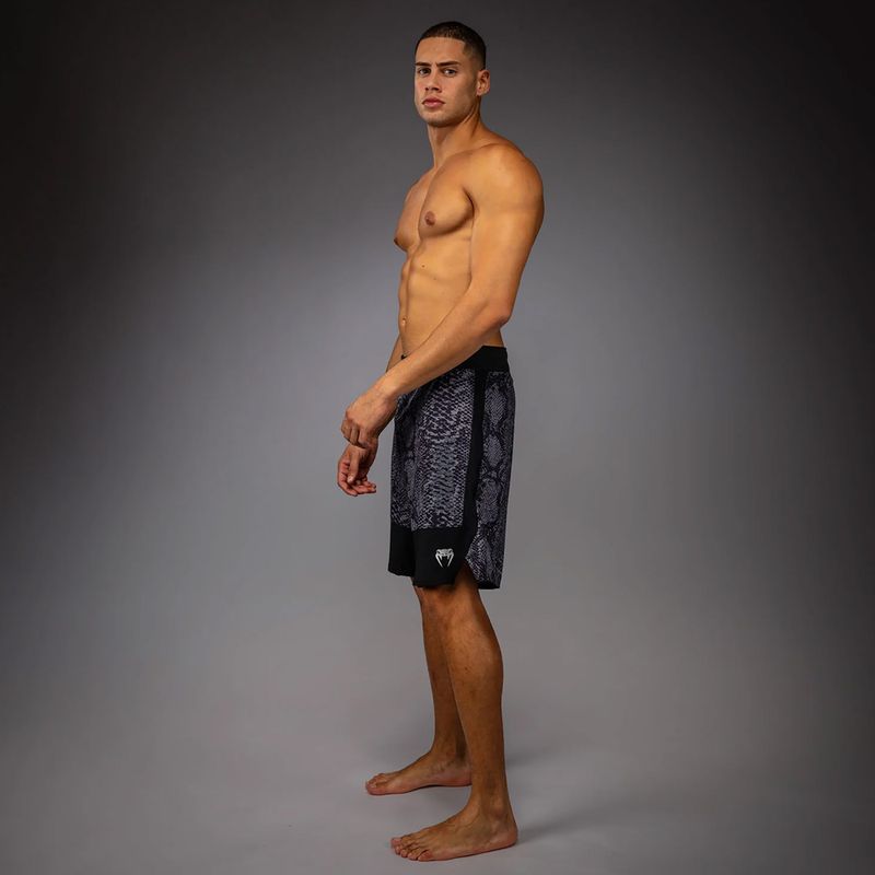 Pantaloni scurți de antrenament pentru bărbați Venum G-Fit Scales Fightshorts black/charcoal grey 2