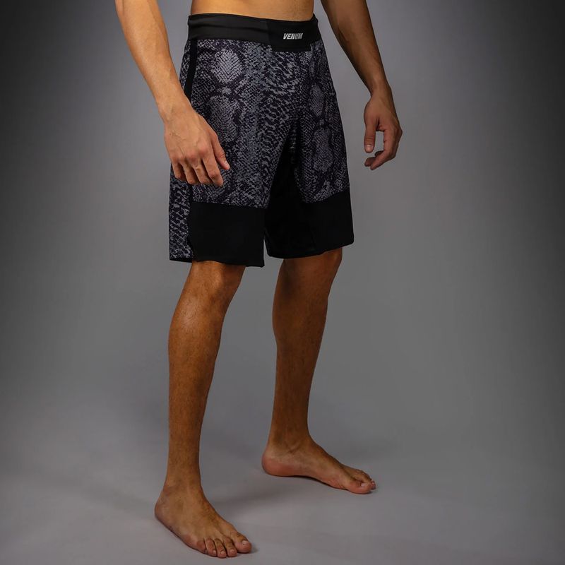 Pantaloni scurți de antrenament pentru bărbați Venum G-Fit Scales Fightshorts black/charcoal grey 4