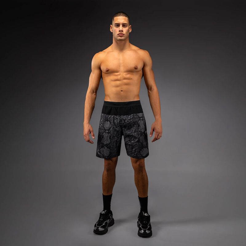 Pantaloni scurți de antrenament pentru bărbați Venum G-Fit Scales Training black/charcoal grey 2