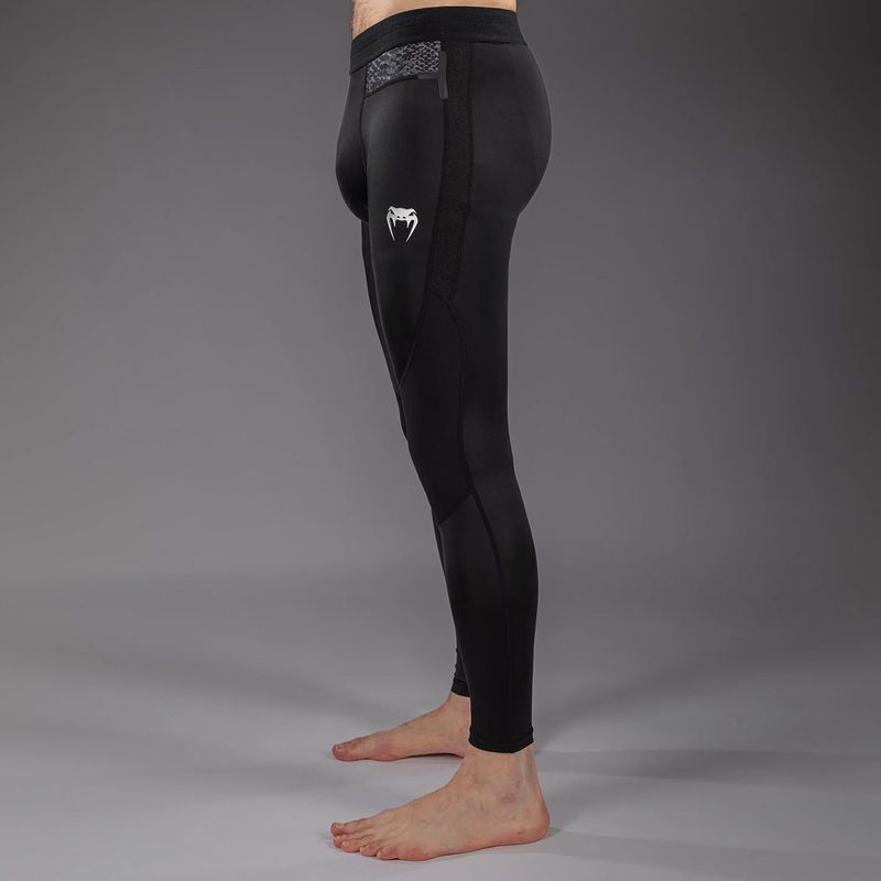 Colanți de antrenament pentru bărbați Venum G-Fit Scales black/charcoal grey 4