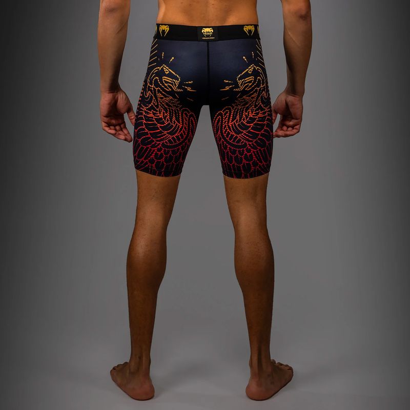 Pantaloni scurți de antrenament pentru bărbați Venum Quetzal Fury Vale Tudo black/fury red/tangerine 3