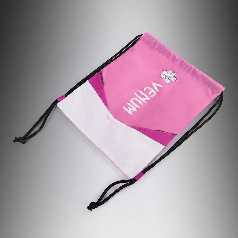 Sac Venum Evo 2 Flower Drawstring candy pink/white 3