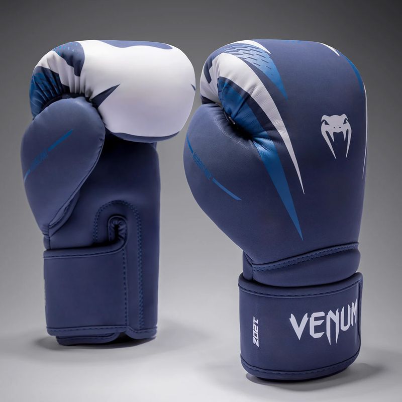 Mănuși de box Venum Hurricane Boxing midnight blue/white 2