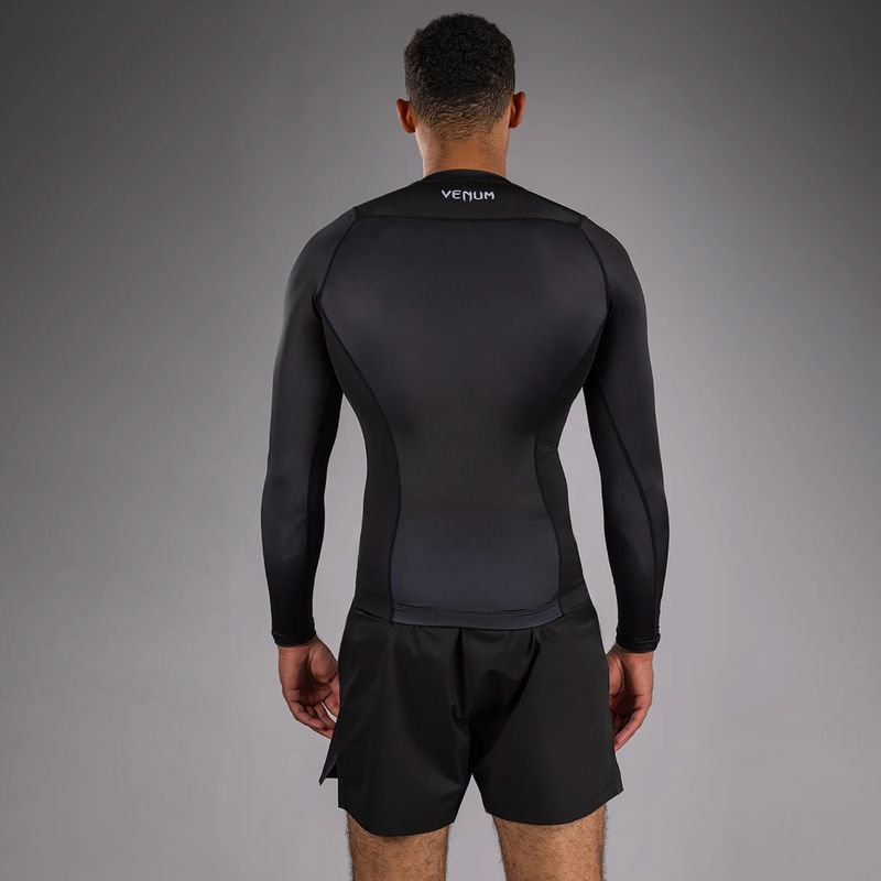 Rashguard longsleeve pentru bărbați Venum No Gi Rashguards black/white 3