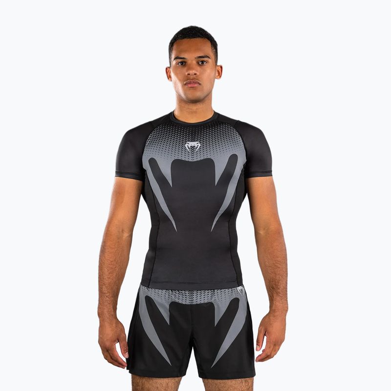 Rashguard pentru bărbați Venum No Gi Rashguards black/silver grey