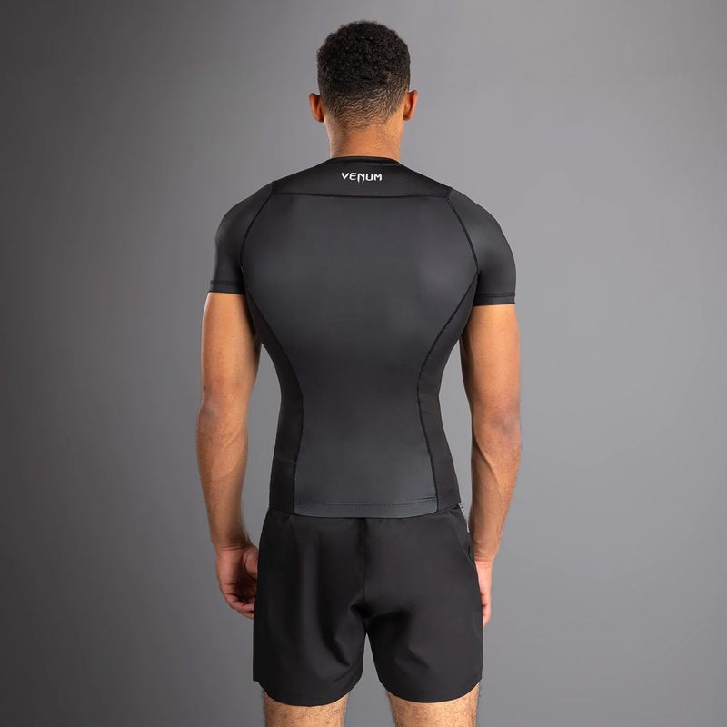 Rashguard pentru bărbați Venum No Gi Rashguards black/silver grey 3