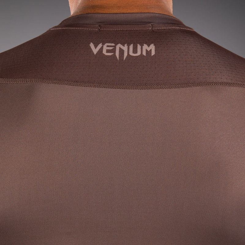 Rashguard pentru bărbați Venum No Gi Rashguards chocolate brown 6