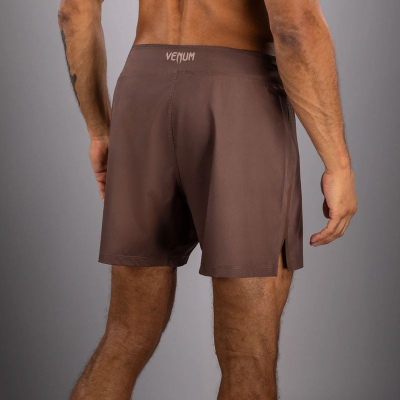 Pantaloni scurți de antrenament pentru bărbați Venum No Gi chocolate brown 3