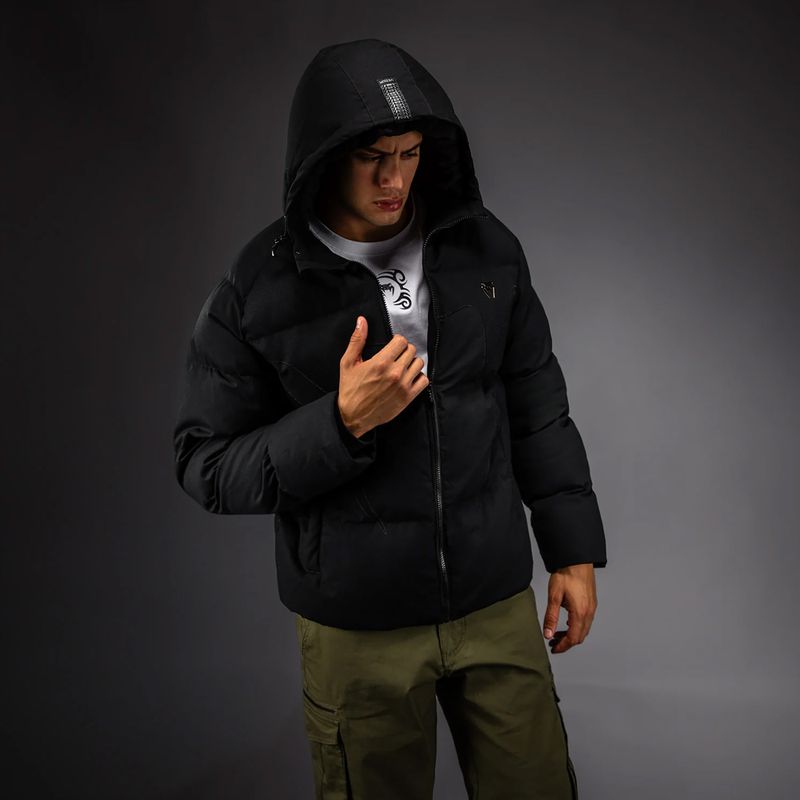 Geacă izolată pentru bărbați Venum Attack Urban Gi Down black 4