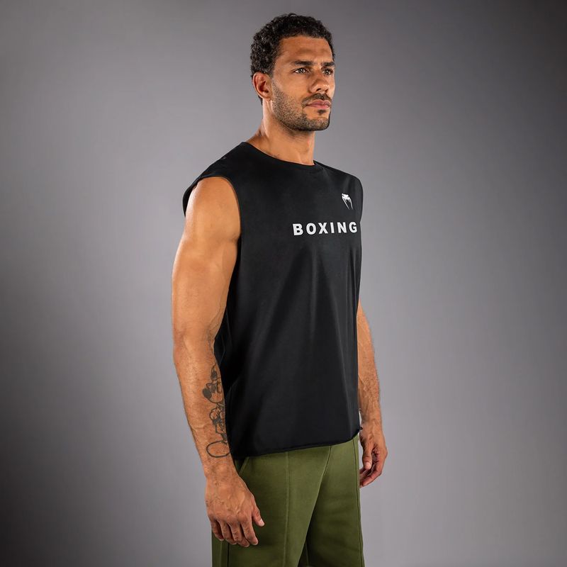 Tricou pentru bărbați Venum Boxing VT Sleeveless black 4