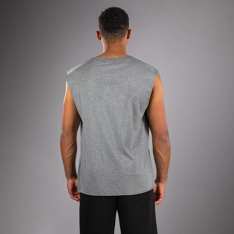 Tricou pentru bărbați Venum Boxing VT Sleeveless heather grey 3