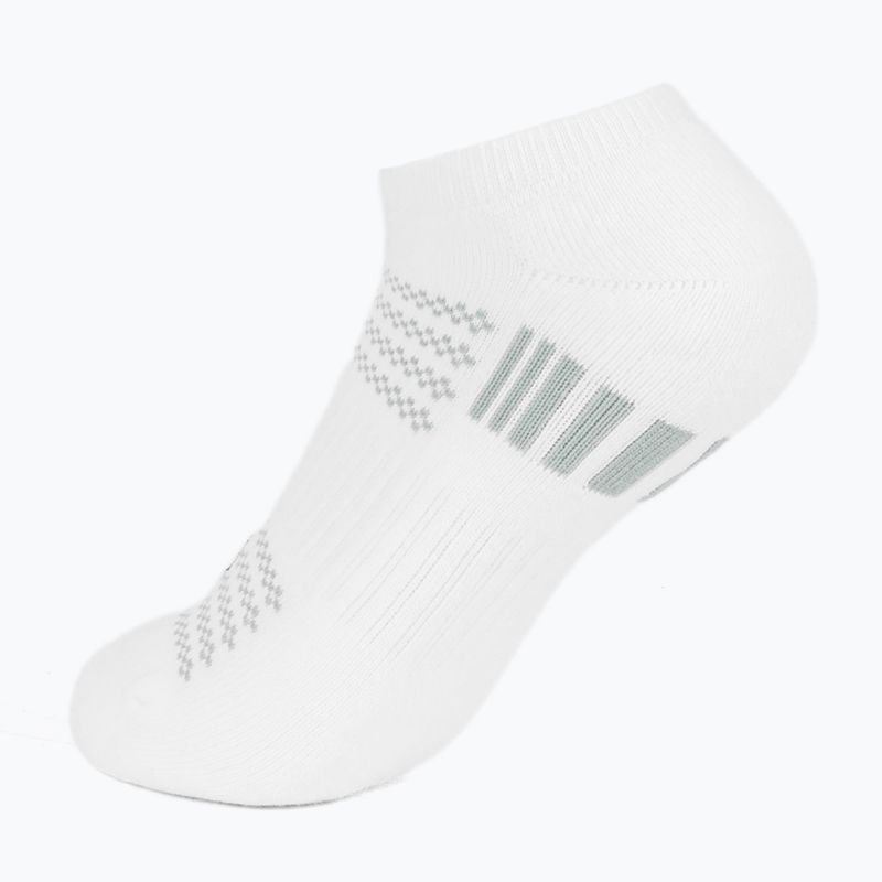 Șosete Venum Vector No-Show 3 perechi white/grey 2
