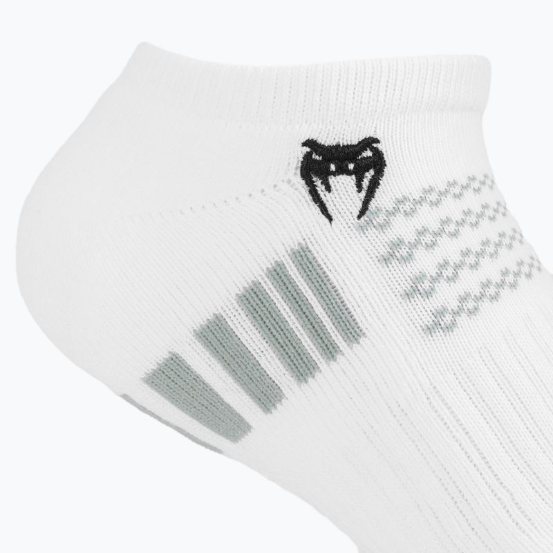 Șosete Venum Vector No-Show 3 perechi white/grey 3