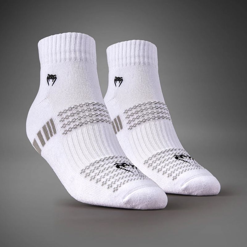 Șosete Venum Vector Ankle 3 perechi white/grey 2