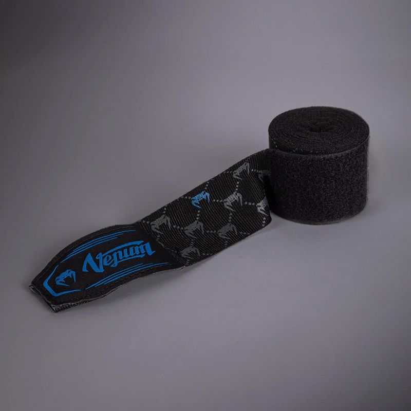 Bandaje de box Venum Monogram Hand Wraps Advanced 250 cm black 3