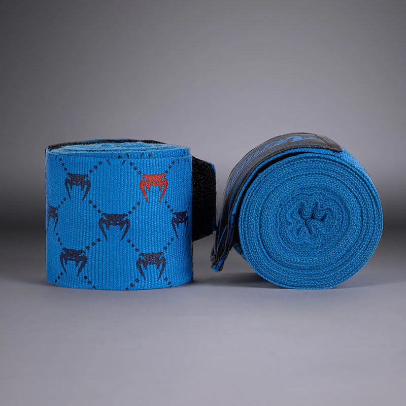 Bandaje de box Venum Monogram Hand Wraps Advanced 250 cm blue 2