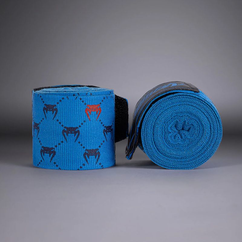 Bandaje de box Venum Monogram Hand Wraps Advanced 400 cm blue 2
