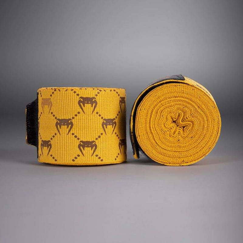Bandaje de box Venum Monogram Hand Wraps Advanced 250 cm brown 2