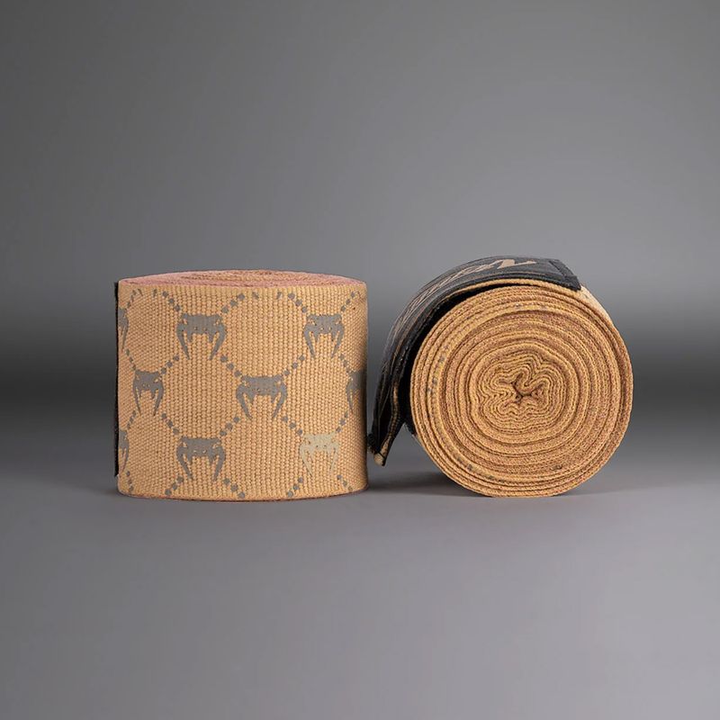 Bandaje de box Venum Monogram Hand Wraps Advanced 250 cm sand 2