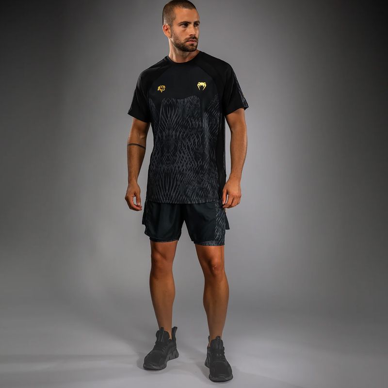 Tricou pentru bărbați Venum x Chimaev Dry Tech black/grey 2