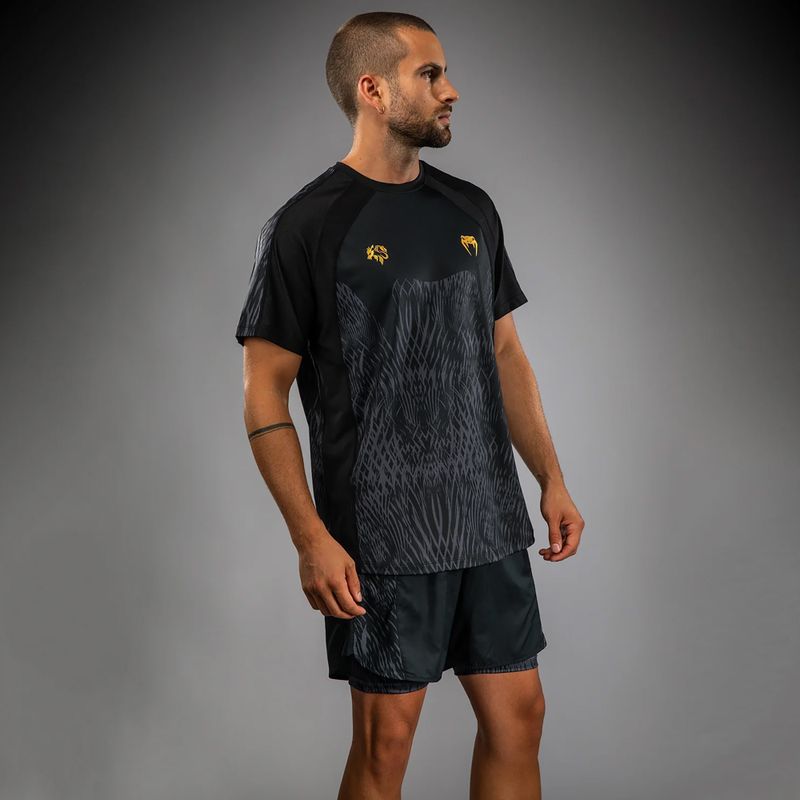 Tricou pentru bărbați Venum x Chimaev Dry Tech black/grey 4