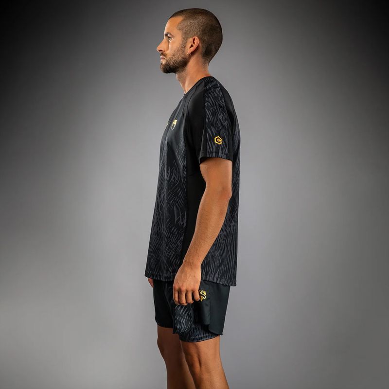 Tricou pentru bărbați Venum x Chimaev Dry Tech black/grey 5