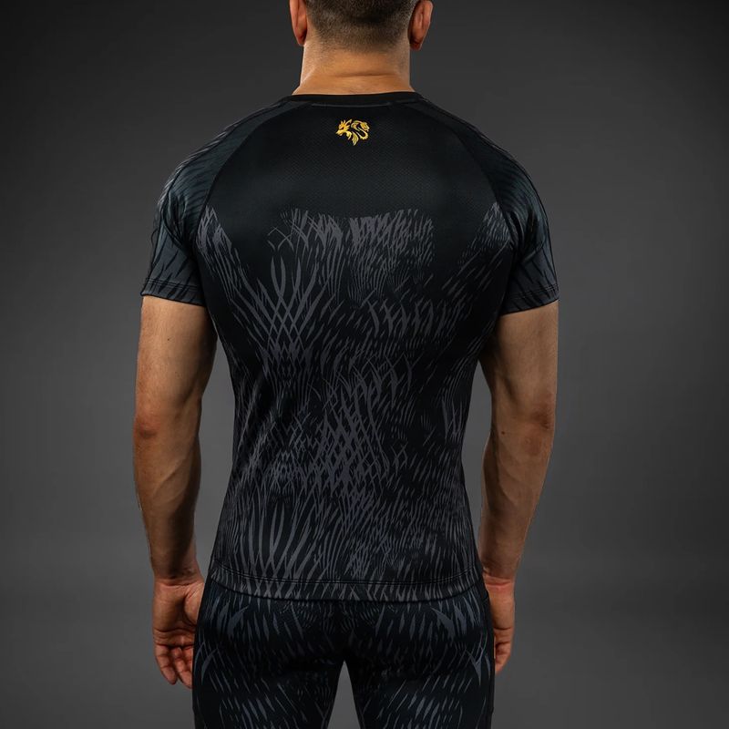 Rashguard pentru bărbați Venum x Chimaev Rashguards black/grey 3
