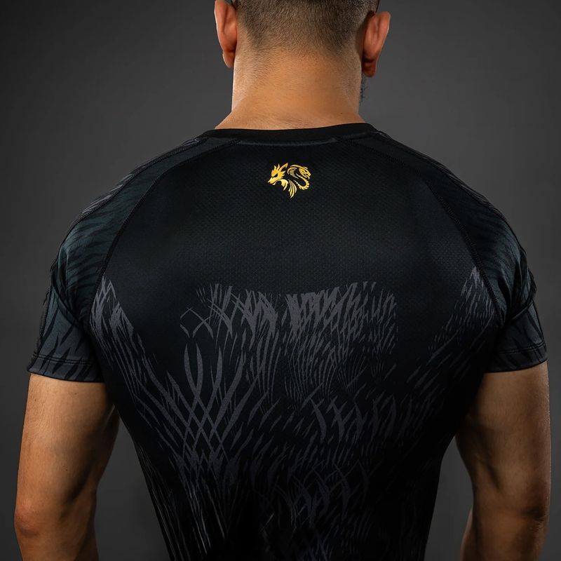 Rashguard pentru bărbați Venum x Chimaev Rashguards black/grey 6