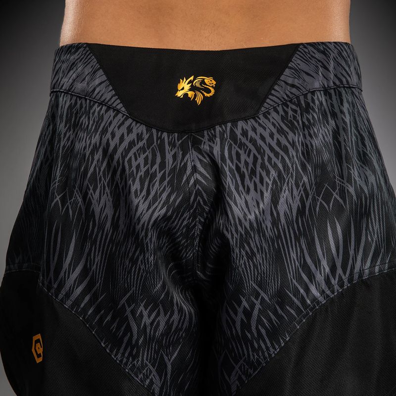Pantaloni scurți de antrenament pentru bărbați Venum x Chimaev Fightshorts black/grey 7