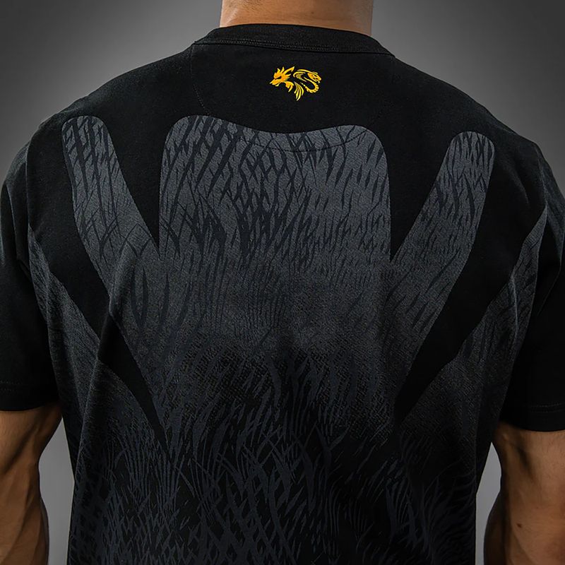 Tricou pentru bărbați Venum x Chimaev black/grey 6