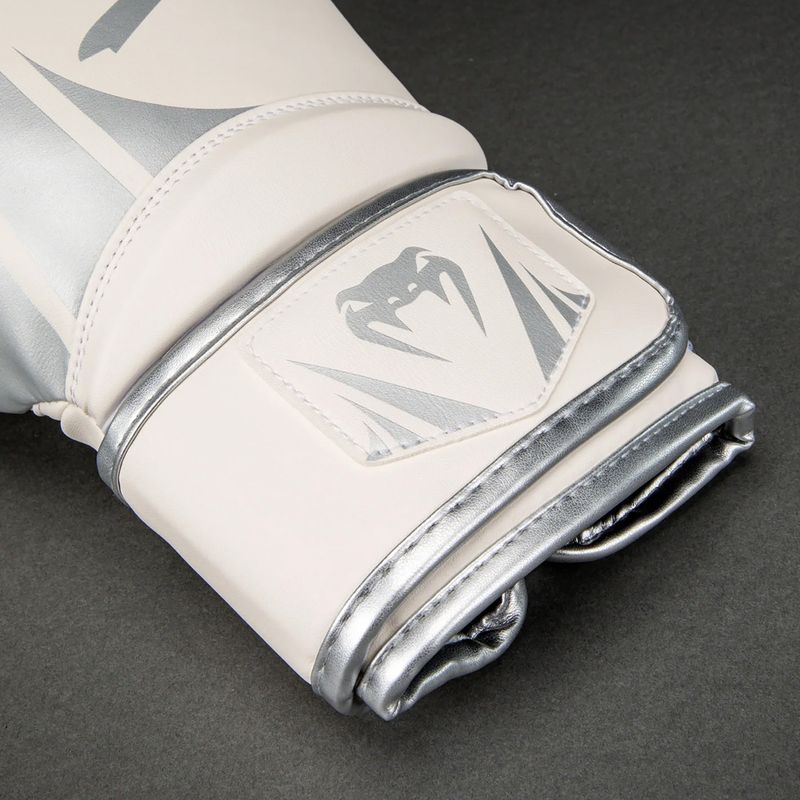 Mănuși de box Venum Challenger 2.5 Boxing white/silver 4