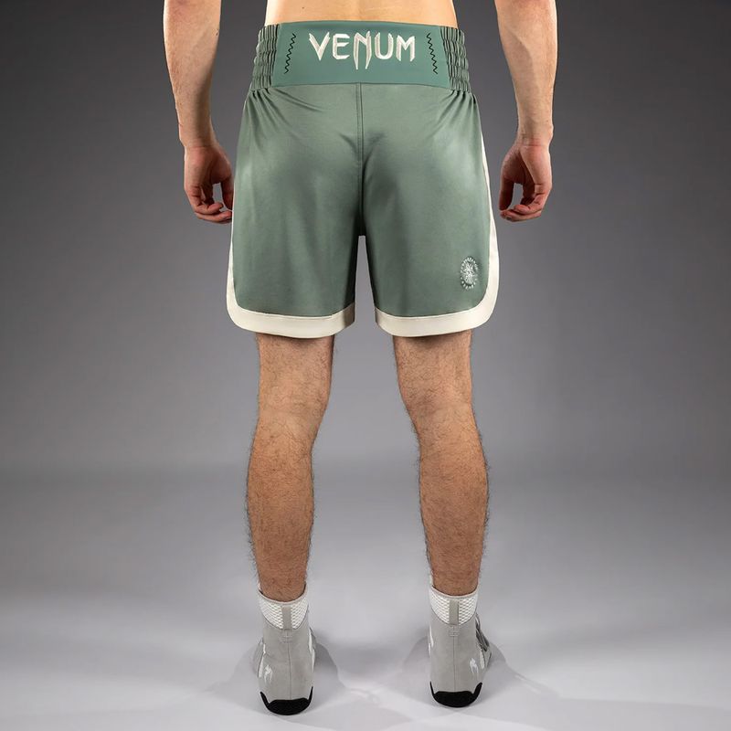 Pantaloni scurți de antrenament pentru bărbați Venum Classic Boxing aqua green/ivory 2