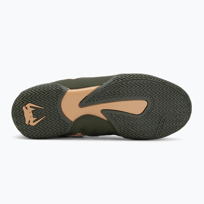 Încălțăminte de box pentru bărbați Venum Contender Boxing military green/sand 4