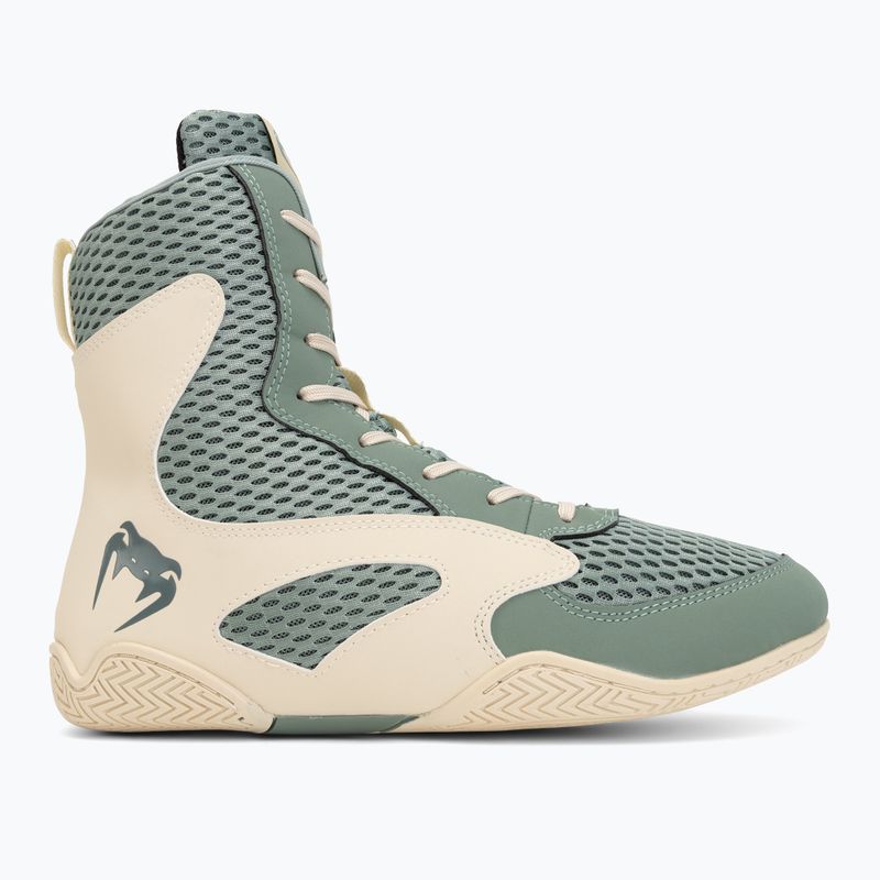 Încălțăminte de box pentru bărbați Venum Contender Boxing aqua green/ivory 2