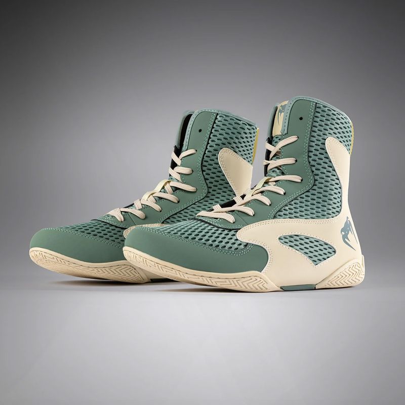 Încălțăminte de box pentru bărbați Venum Contender Boxing aqua green/ivory 8