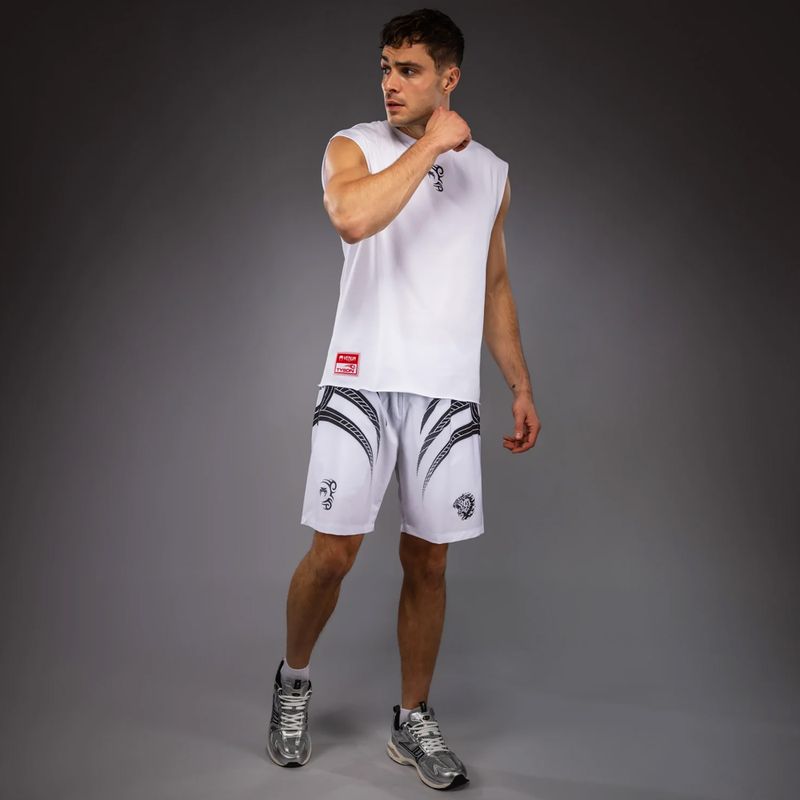 Tricou pentru bărbați Venum x Mike Tyson Tiger Sleeveless optical white 2