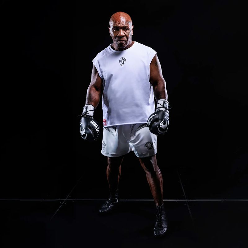 Tricou pentru bărbați Venum x Mike Tyson Tiger Sleeveless optical white 7