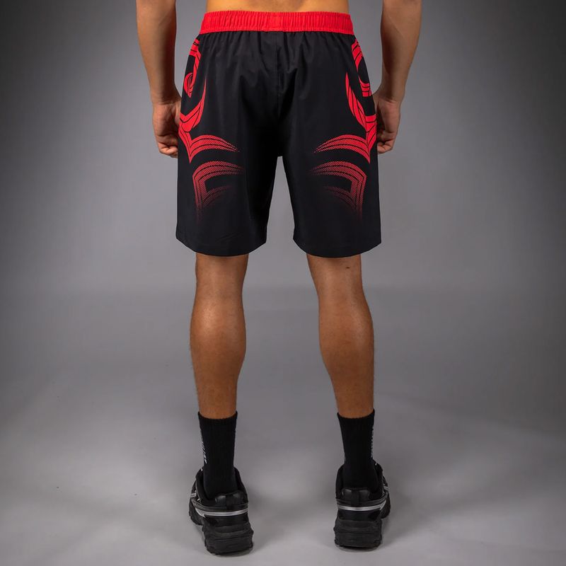 Pantaloni scurți de antrenament pentru bărbați Venum x Mike Tyson Tiger Training deep black/intense red 3