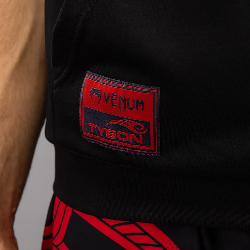 Bluză pentru bărbați Venum x Mike Tyson Tiger Sleeveless Hoodie deep black/intense red 6