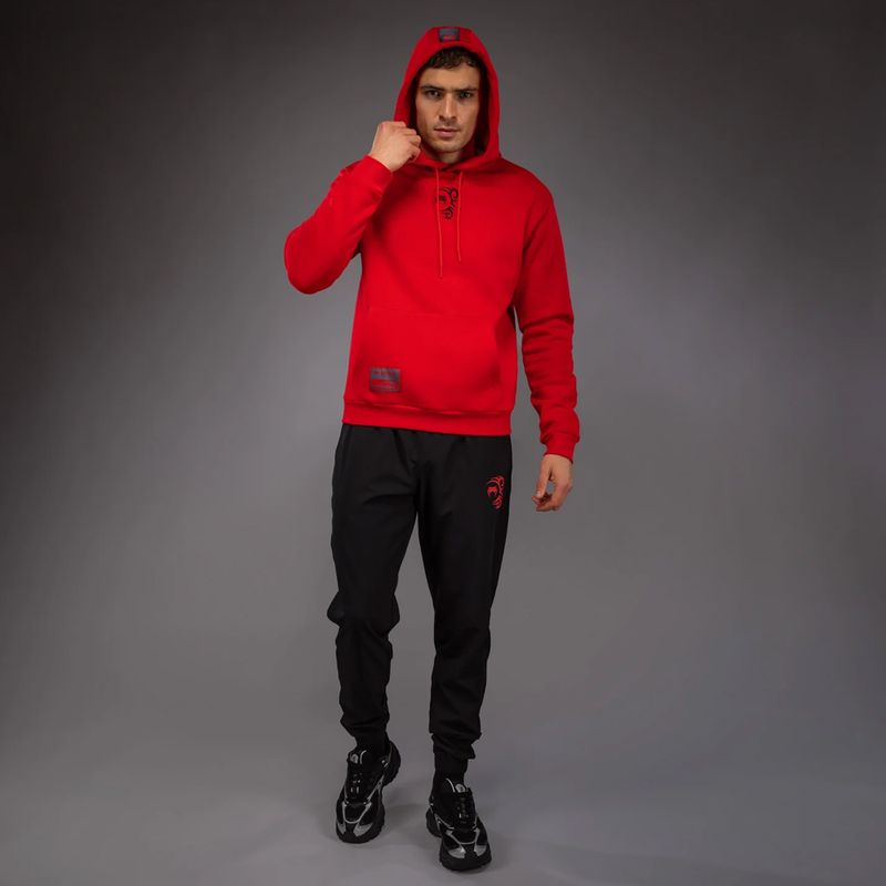 Bluză pentru bărbați Venum x Mike Tyson Tiger Hoodie intense red/deep black 2